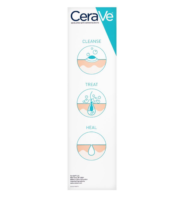 CeraVe Acne Treatment Foaming Cream Cleanser – Deep Pore Cleanser 150ml - Image 4