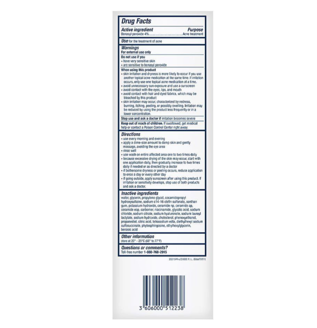CeraVe Acne Treatment Foaming Cream Cleanser – Deep Pore Cleanser 150ml - Image 6