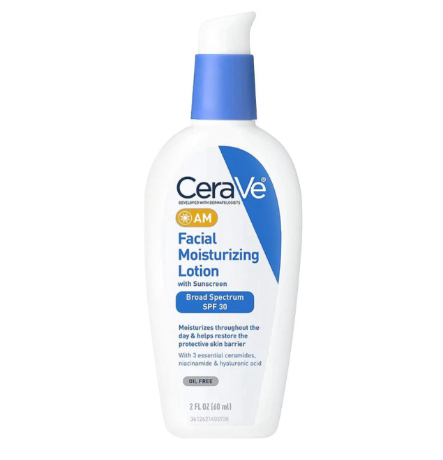 CeraVe AM Broad Spectrum, SPF 30, Facial Moisturizing Lotion, 60ml - Image 3