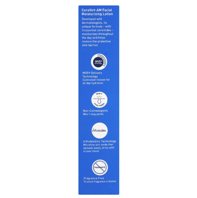 CeraVe AM Broad Spectrum, SPF 30, Facial Moisturizing Lotion, 60ml - Image 6
