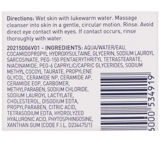 CeraVe Foaming Facial Cleanser, For Normal To Oily Skin, 237ml - Image 4