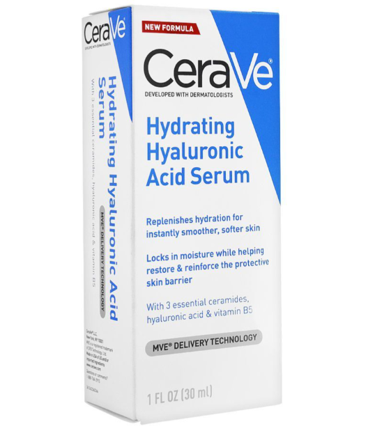 CeraVe Hydrating Hyaluronic Acid Serum for Softer Skin, 30ml - Image 3