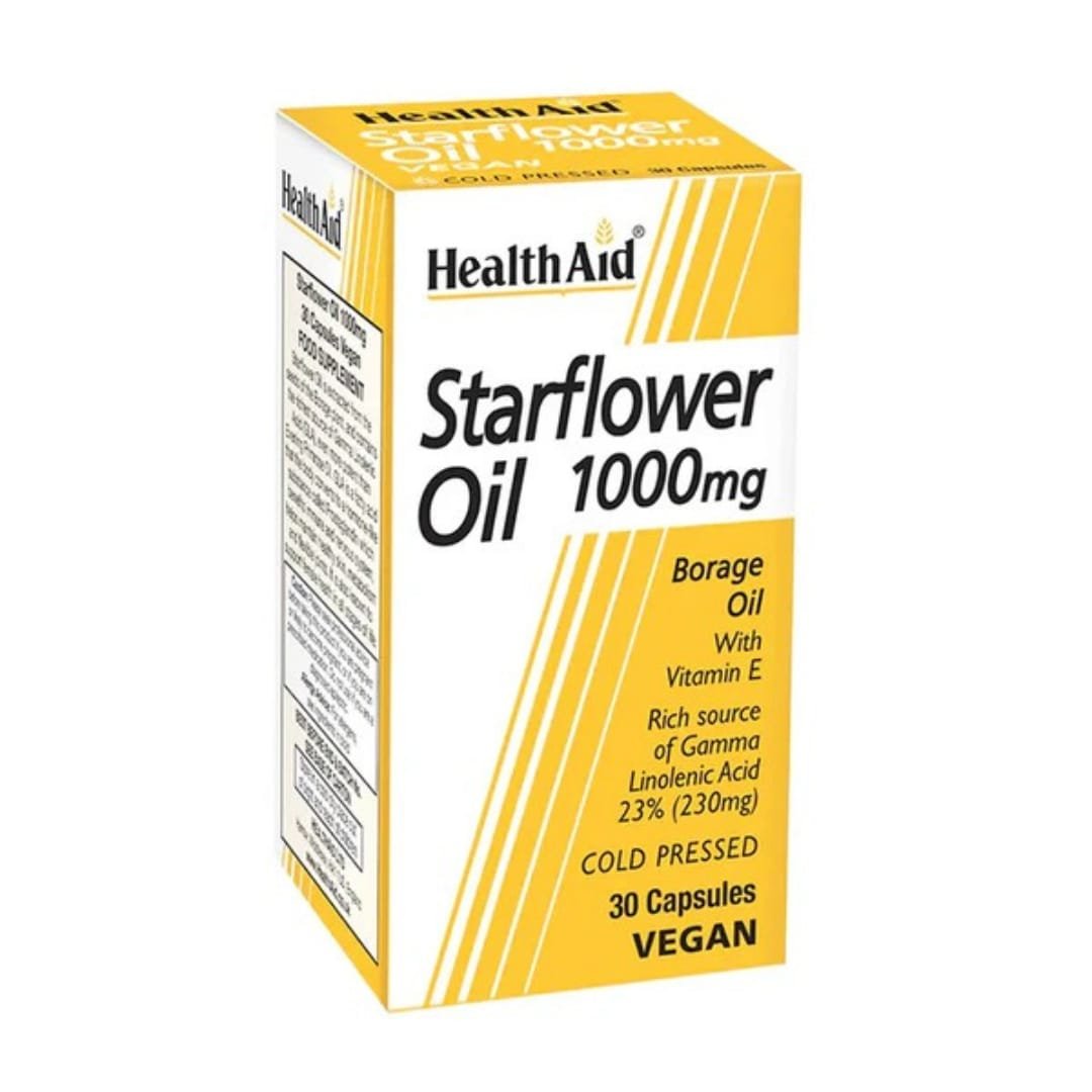 HealthAid Starflower Oil 1000mg,30 Capsules
