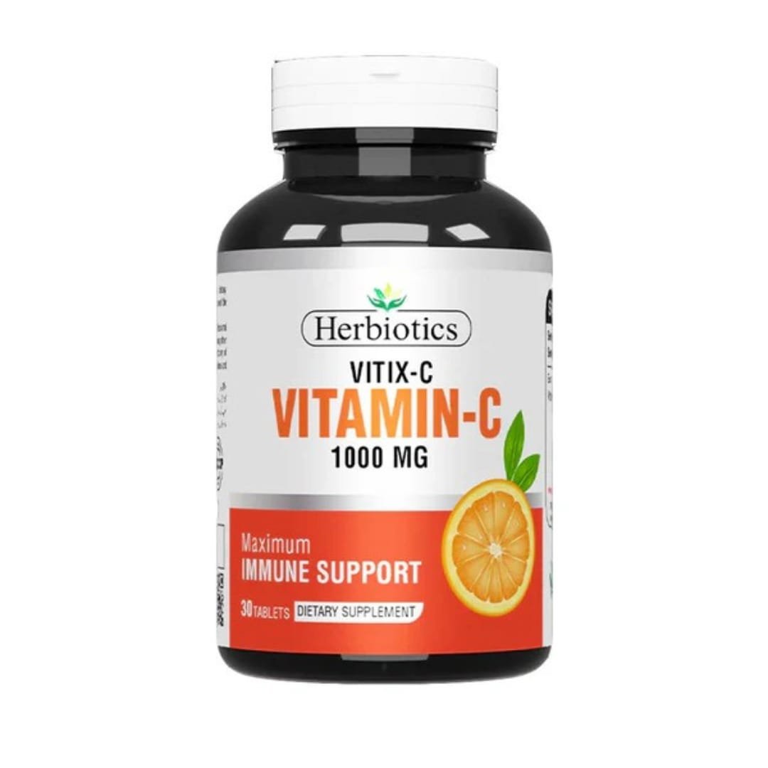 Herbiotics Vitamin C 1000mg, 30 Tablets